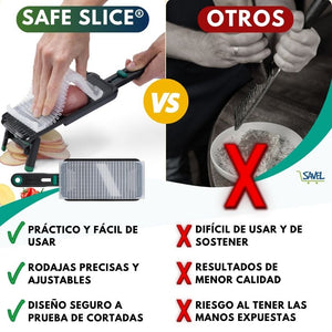 Safe Slice®: Corta fácil, rápido y sin miedo