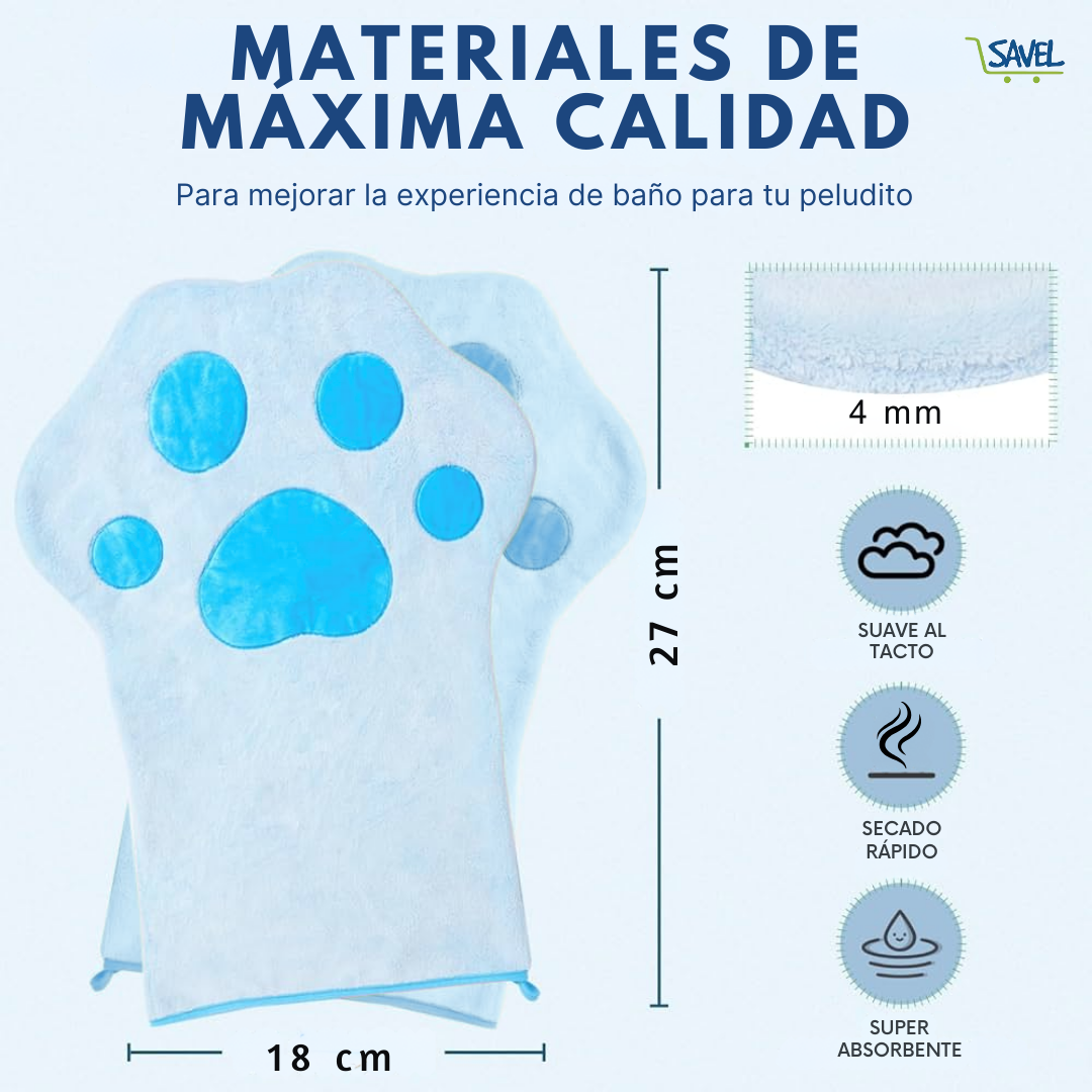 Pet Glove®: Despídete del estrés al bañar a tu mascota