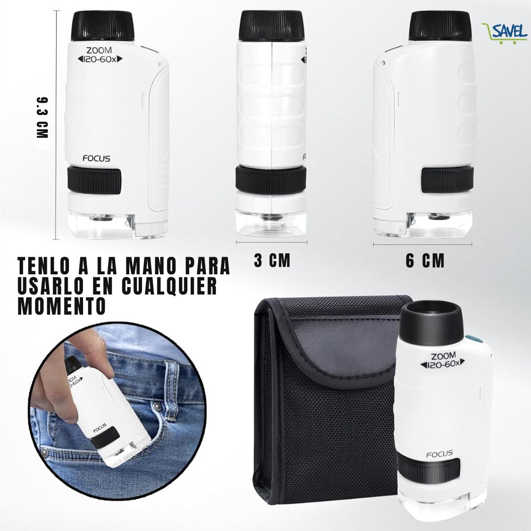Micro Quest®: Explora el mundo microscópico desde tu bolsillo