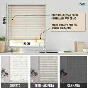 PressBlind®: La forma moderna de tener persianas sin dañar tu hogar