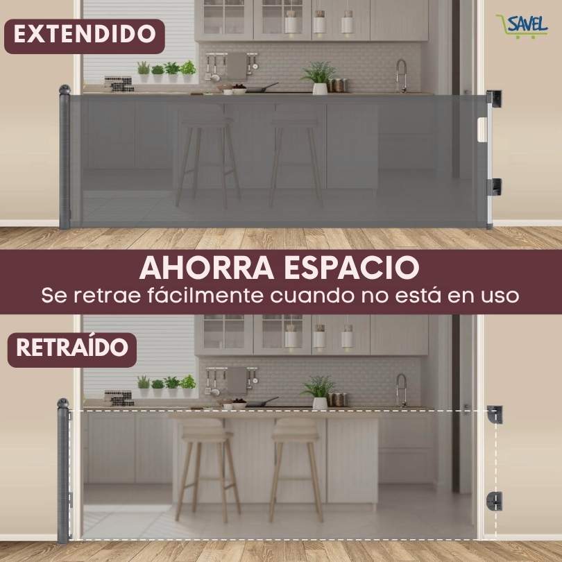 Barrera SafeZone Pro®: Protege los que más amas sin perder espacio