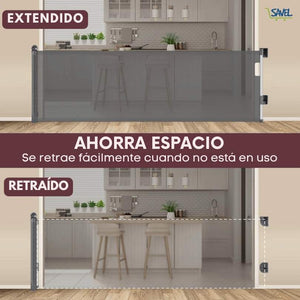 Barrera SafeZone Pro®: Protege los que más amas sin perder espacio
