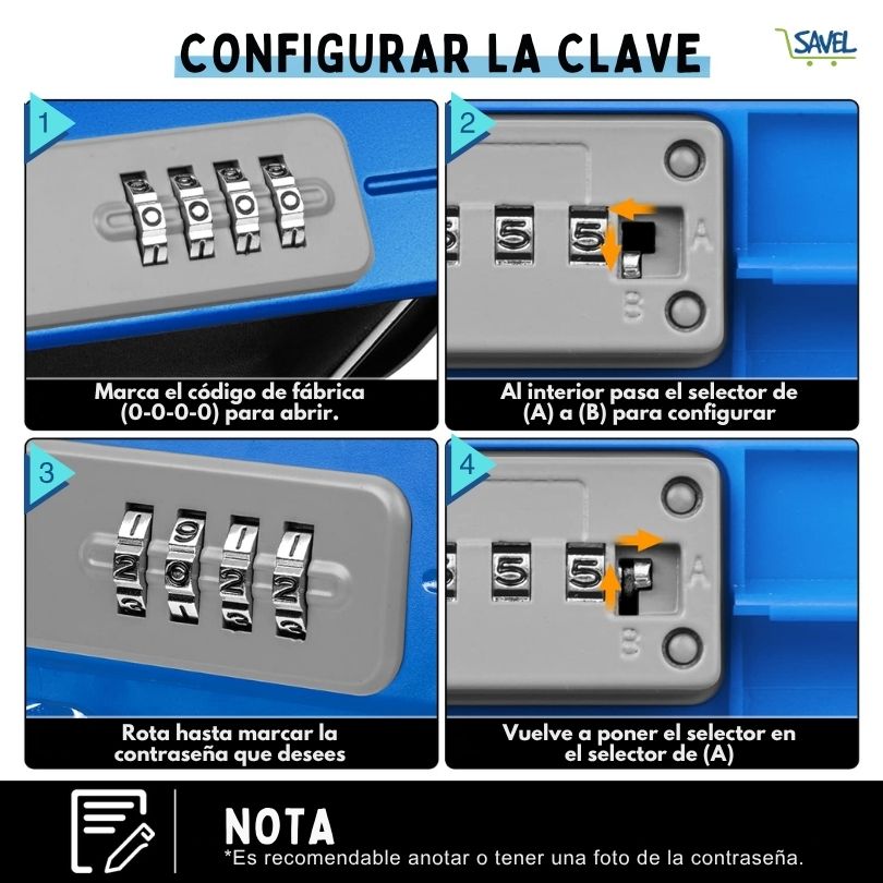 LockLoop®: Asegura tus cosas en cualquier lugar