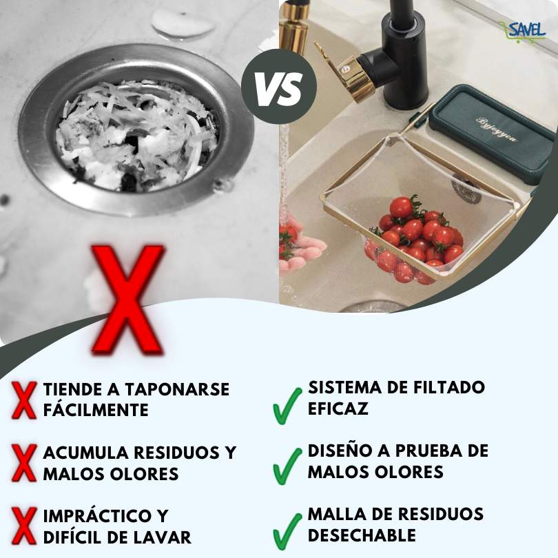 SinkNet®: La solución para un lavaplatos siempre limpio