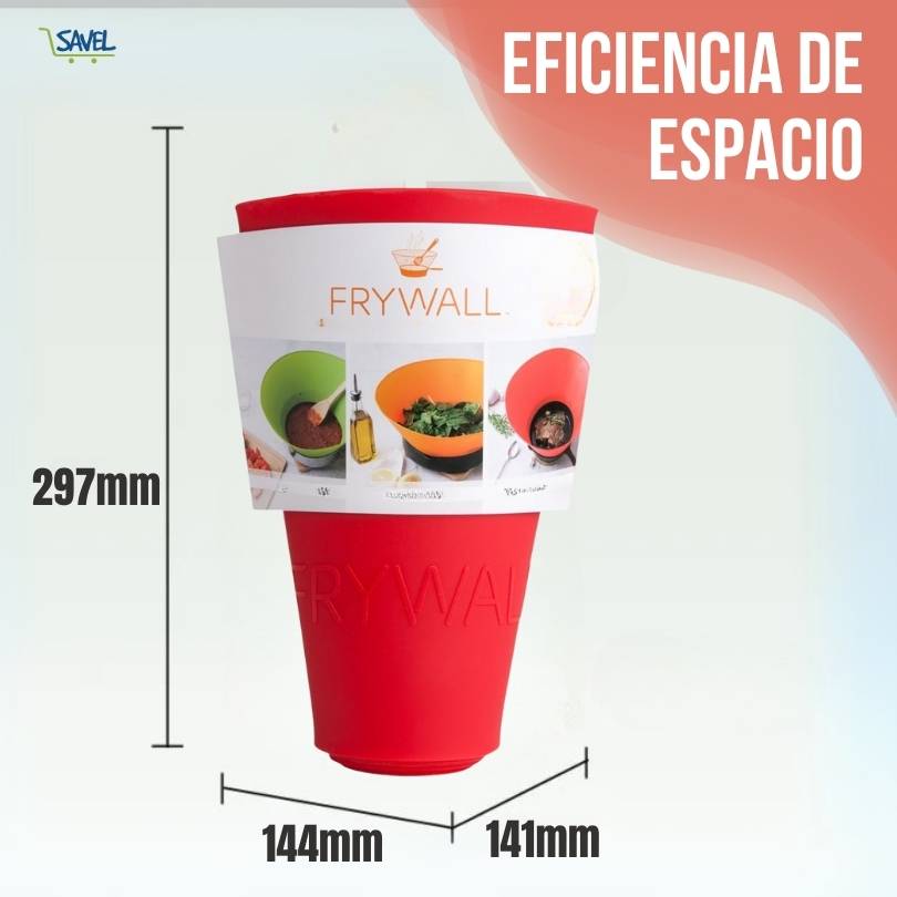 FryWall®:  Protege tu cocina y tu piel del aceite