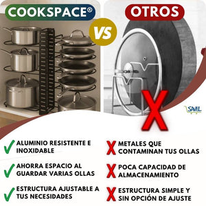 CookSpace®: Protege tus ollas y mantén tu cocina en orden