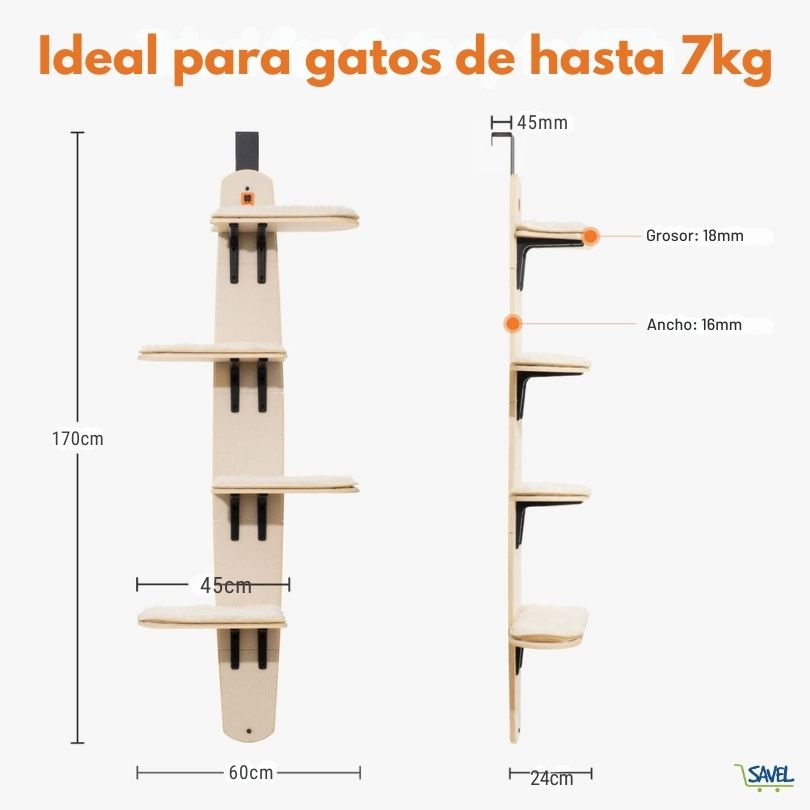 TowerCat®: Dale a tu gatos el lugar que merecen