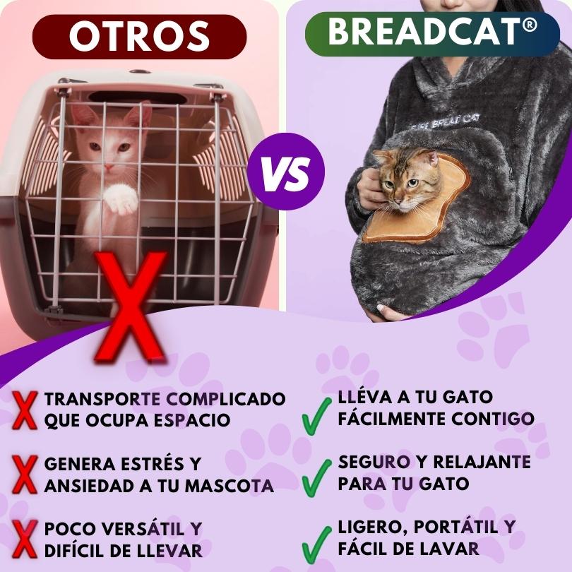 Bread Cat®: La mejor forma de llevar a tu gato contigo