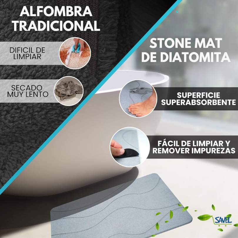 StoneMat®: El tapete de baño que necesitas