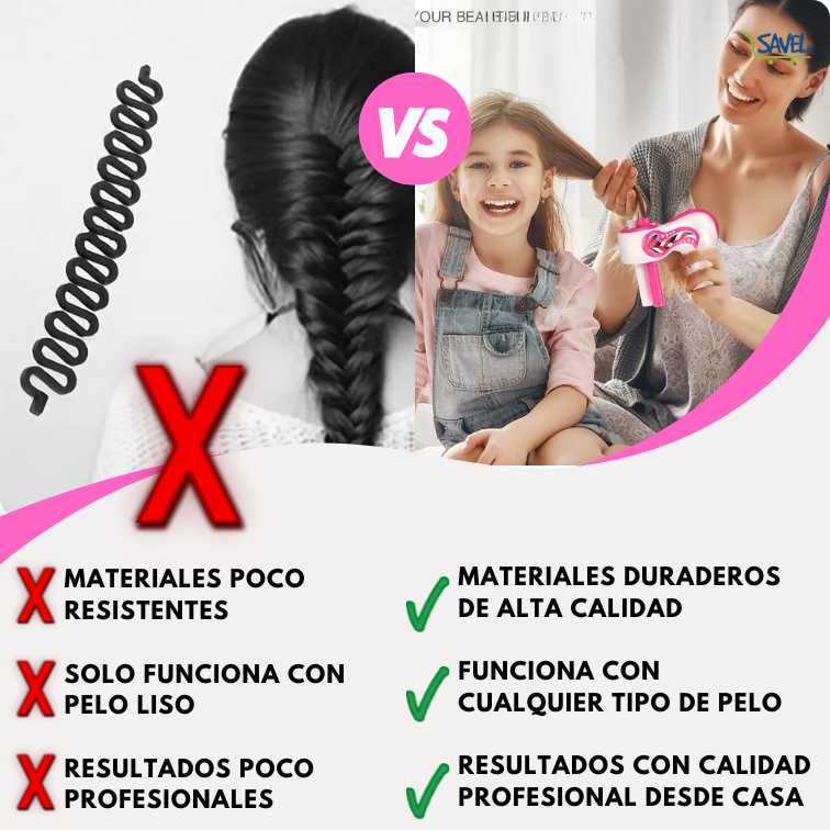 Braid Pop®: ¡Trenzas perfectas en segundos, sin esfuerzo ni enredos!