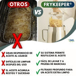 Fry Keeper®: Fríe sin desperdiciar aceite
