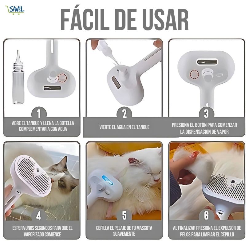 VaporClean®: Dale a tu mascota una limpieza profunda sin estrés
