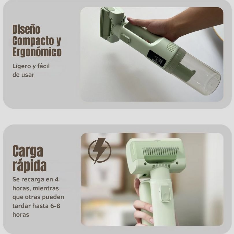 SuctionHair Pro®: No sufras con el pelo regado por todas partes