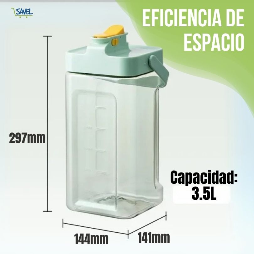 FlowSip®: La jarra precisa que evita regueros