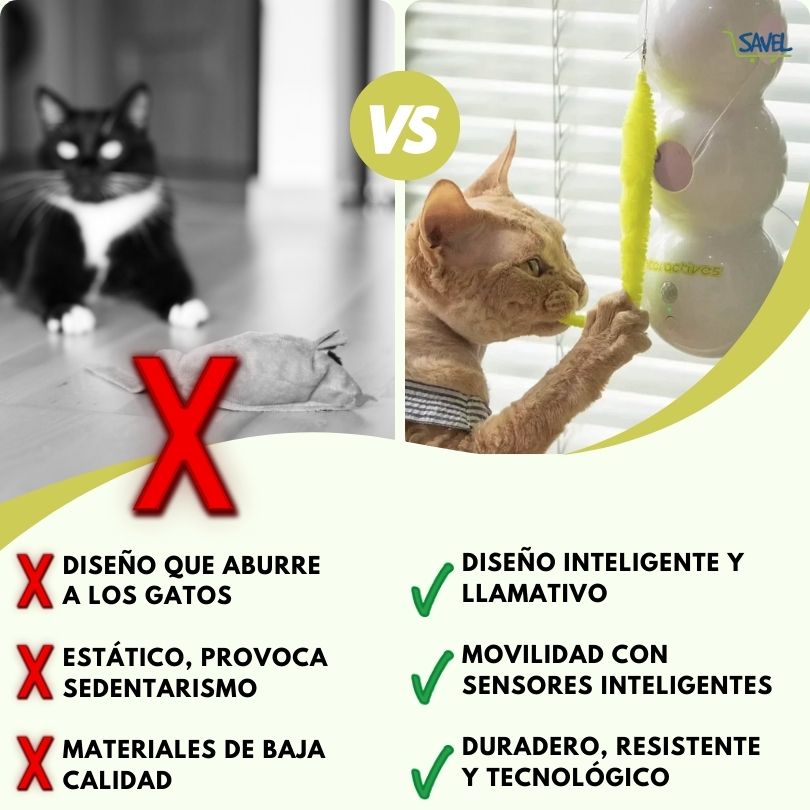 HuntWall®: Despierta el instinto cazador de tu gato