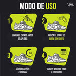 120ml Quick Dry Shoes®: Dale a tus zapatos protección total contra el agua