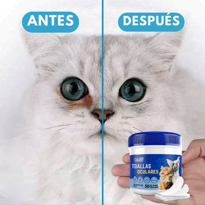 FingerWipes Pro®: Dale el mejor cuidado a los ojos de tu peludito