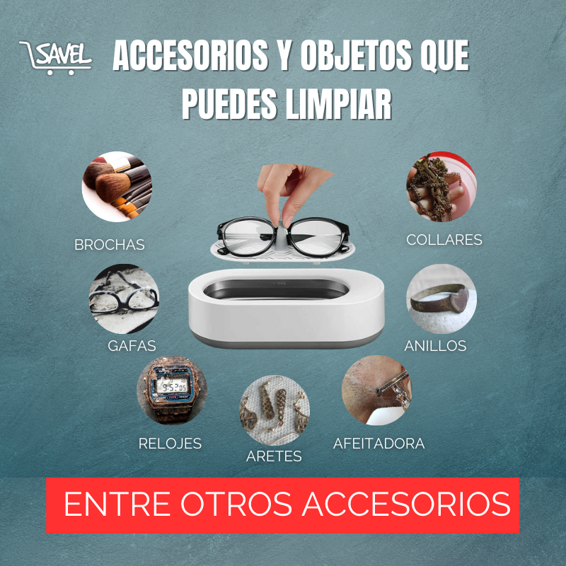 PortaClean: Limpia profundamente tus accesorios en segundos.