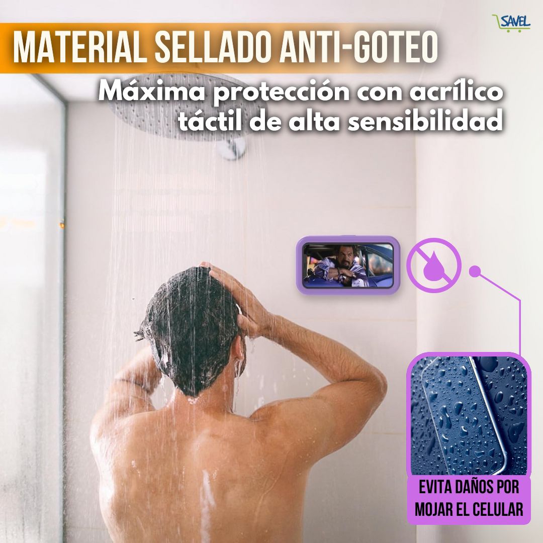 Aqua Vault®: Ahora podrás usar el celular en la ducha