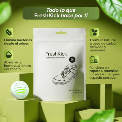 FreshKick: Bolas Desodorantes para Zapatos (compra 6 lleva 12 bolas)