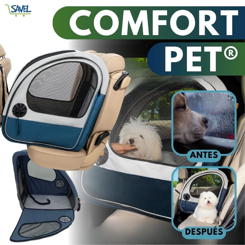  Comfort Pet®: Haz que tu mascota viaje segura y cómoda