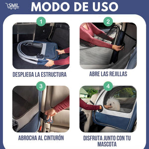  Comfort Pet®: Haz que tu mascota viaje segura y cómoda