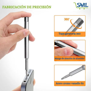 Kit De Destornilladores 24 En 1
