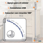 FlexiCharge®: Conexiones al alcance, sin enredos