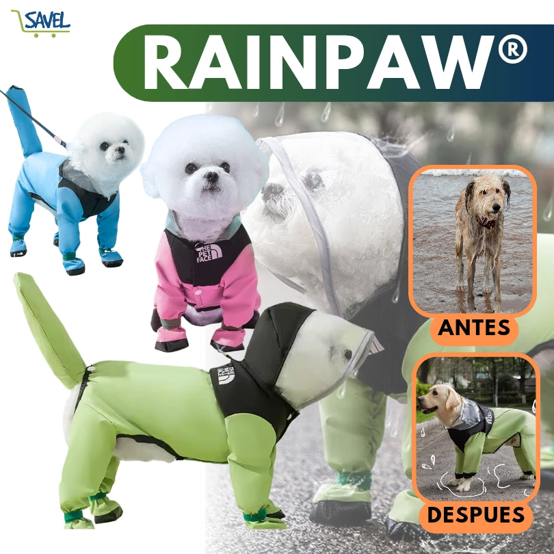 RainPaw®: Protección total contra la lluvia