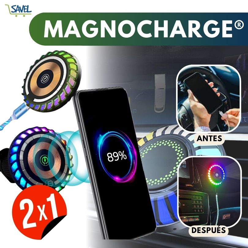 2x1 MagnoCharge®: El toque LED que le faltaba a tu carro