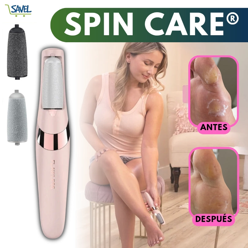 Spin Care®: Elimina la piel dura y reseca en segundos