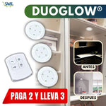 3X2 DuoGlow®: Iluminación y estilo con un adhesivo
