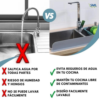 AquaWall®: La barrera que mantiene tu cocina seca y ordenada