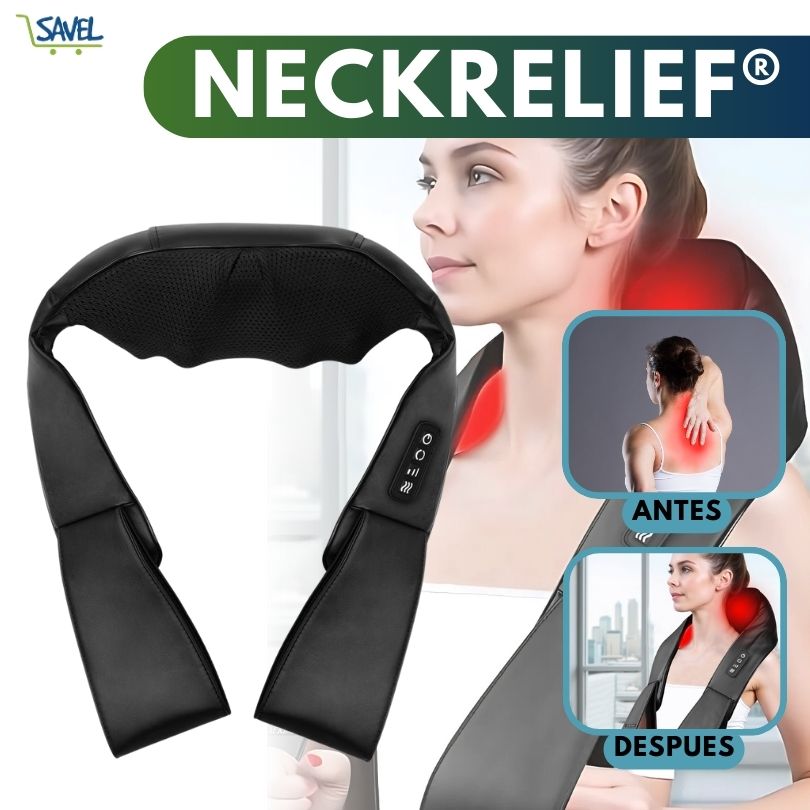 NeckRelief®: Masajes relajantes sin salir de casa
