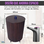 2 en 1 PerfectWater®: Cobertor de botellón y dispensador eléctrico