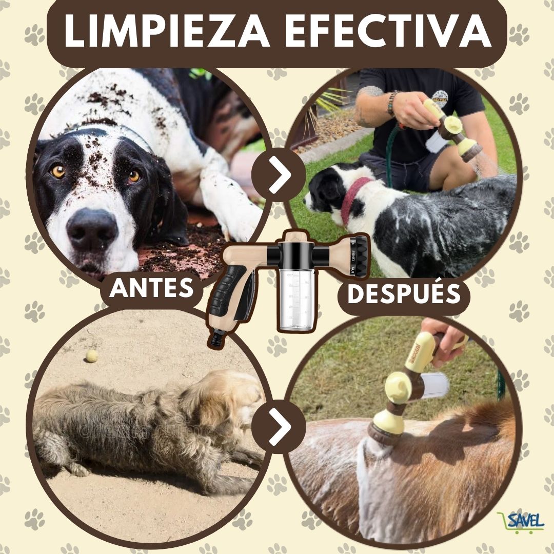 FoamFlow®: La mejor forma de bañar a tu mascota