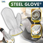 Steel Glove®: Lava la loza más difícil sin esfuerzo