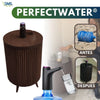 2 en 1 PerfectWater®: Cobertor de botellón y dispensador eléctrico