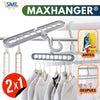 2x1 MaxHanger®: La mejor forma de tener tu armario organizado
