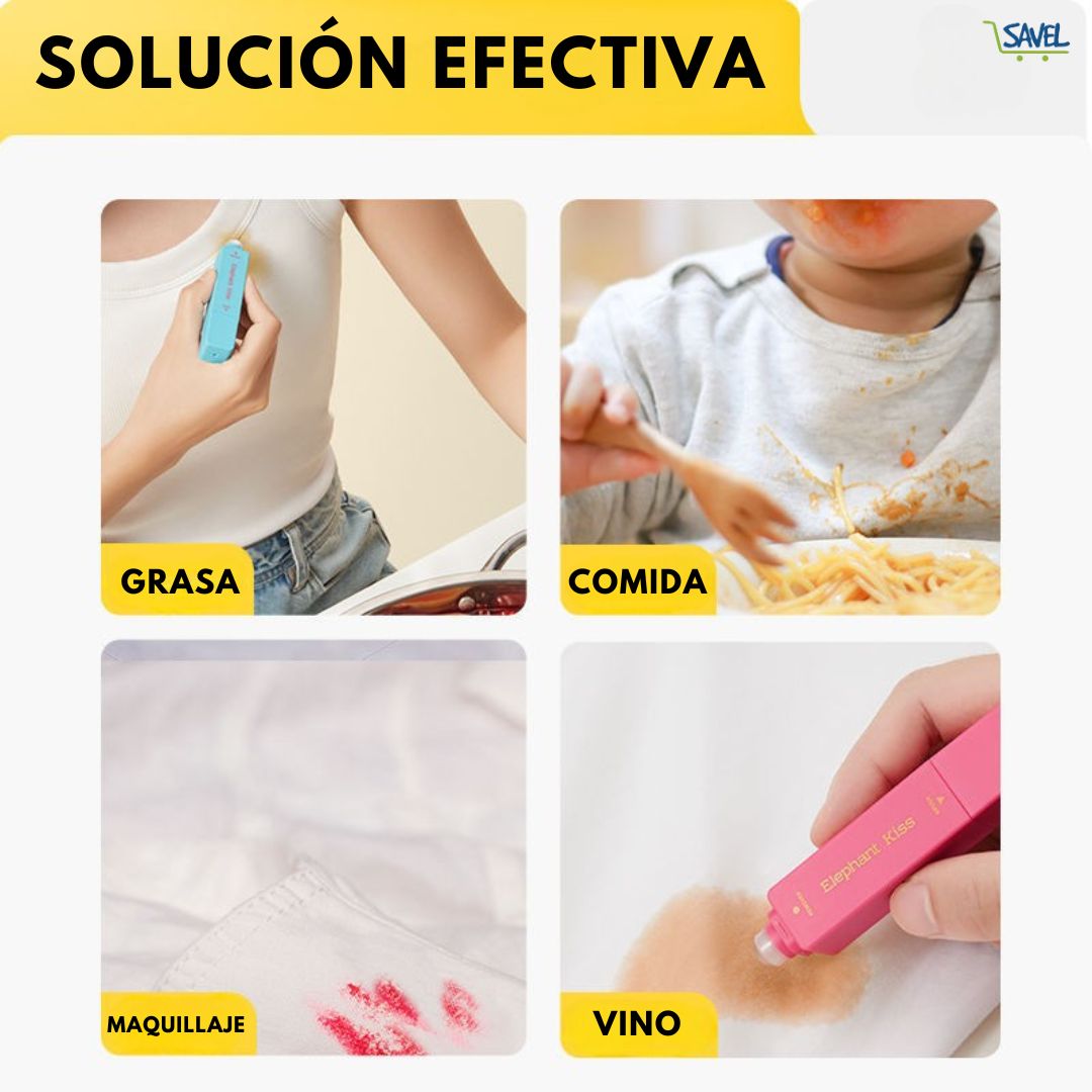 CleanPen®: Limpia fácilmente accidentes en tu ropa