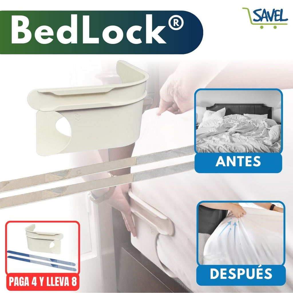 8X4 BedLock®: Ten tu cama siempre impecable, sin esfuerzo