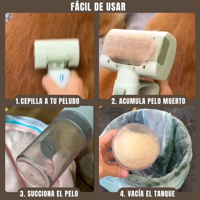 SuctionHair Pro®: No sufras con el pelo regado por todas partes