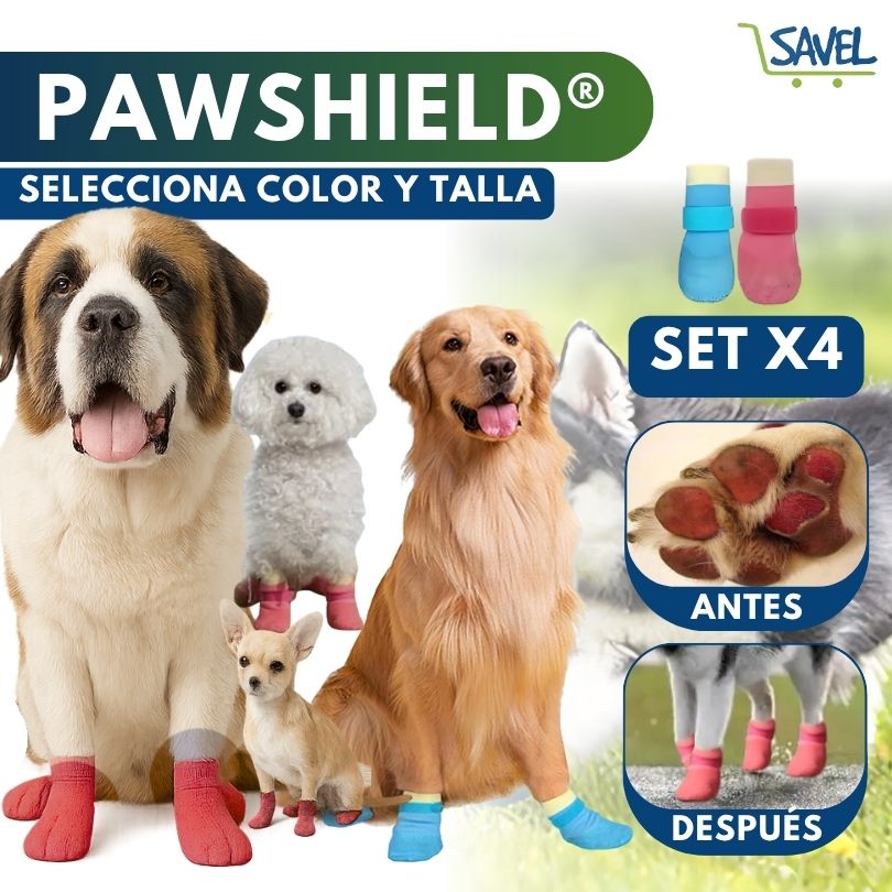 PawShield®: Protección total para sus patitas.