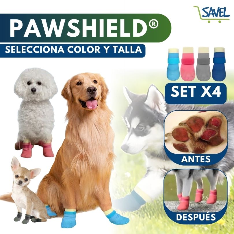 PawShield®: Protección total para sus patitas.