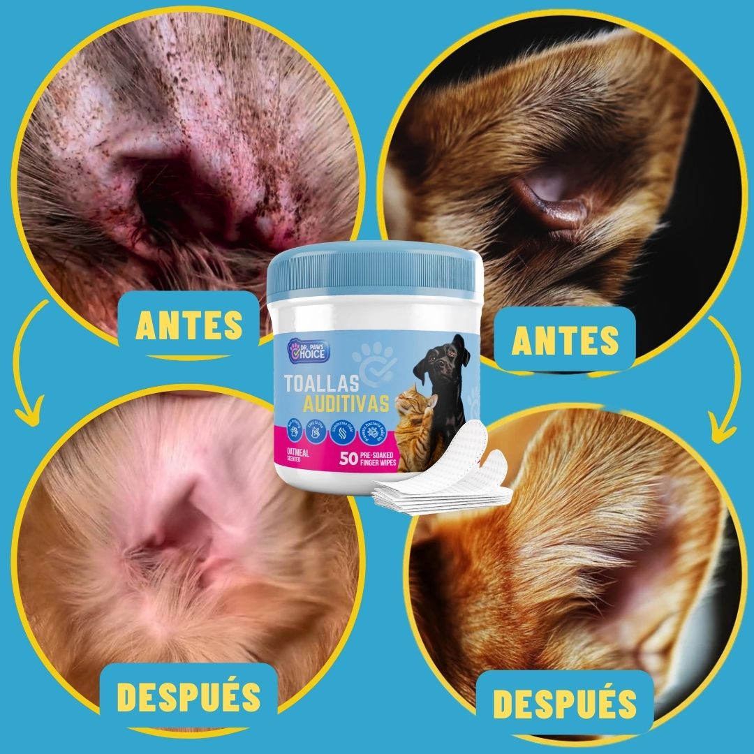 FingerWipes Pro®: Protege los oídos de tu mascota