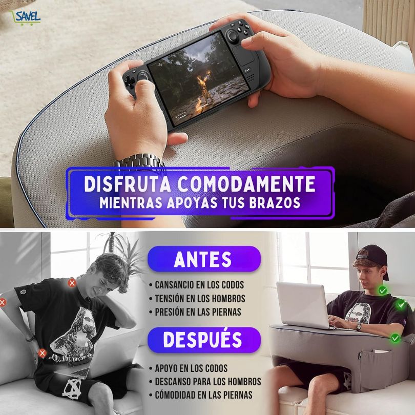 COMFORT LAP PRO®: Siente la comodidad al realizar tareas en casa