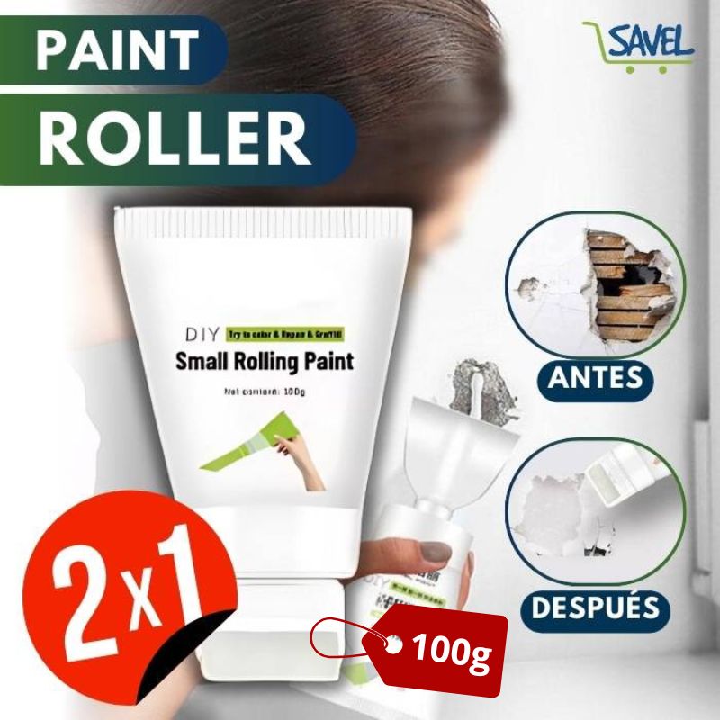 PaintRoller®: dale una nueva vida a tus paredes. Compra 1 lleva 2