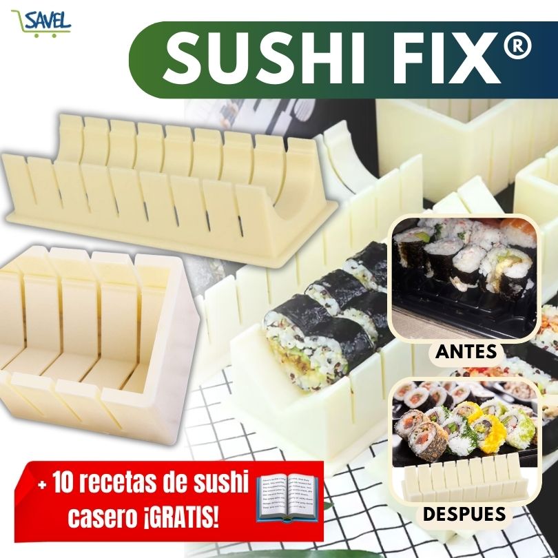 Sushi Fix®: Prepara sushi perfecto en casa sin esfuerzo