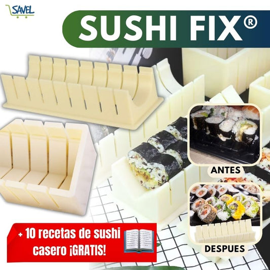 Sushi Fix®: Prepara sushi perfecto en casa sin esfuerzo