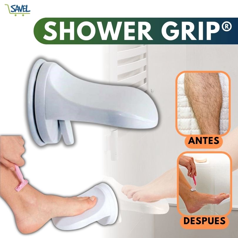 Shower Grip®: Despídete de complicaciones al depilarte en la ducha